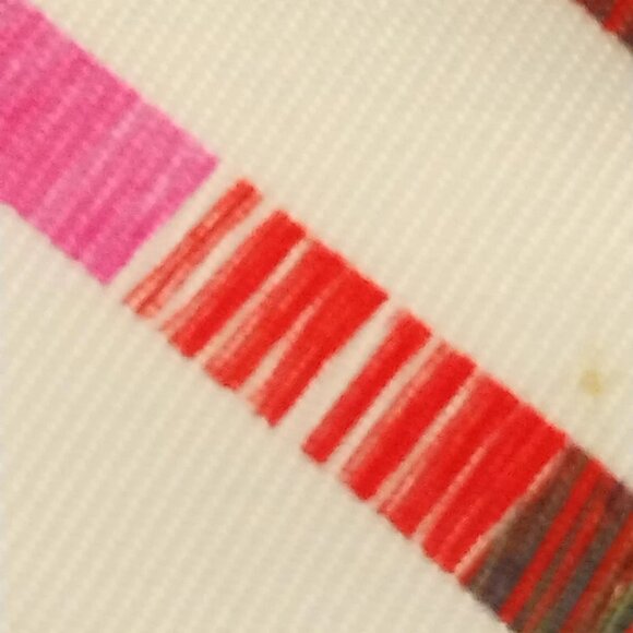 Auth HERMES Twilly - Cream Light Purple Multi Scarf - Picture 7 of 7